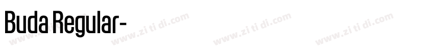 Buda Regular字体转换 Buda Regular字体转换